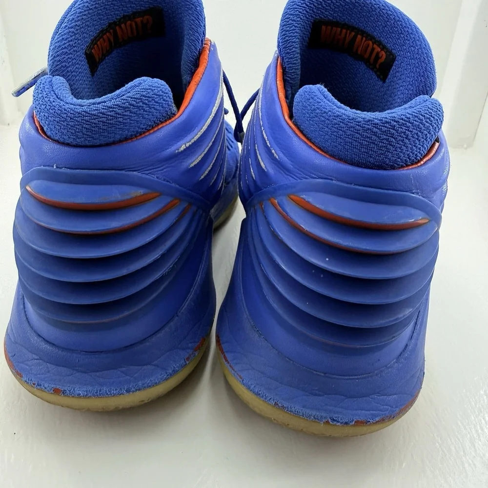 Air Jordan 32 XXXII Russell Westbrook Why Not Mens 12.5 Blue Orange AA1253-400
